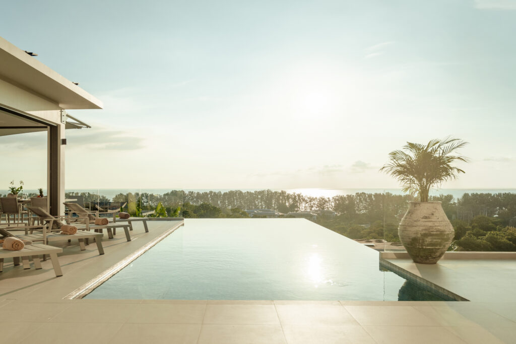 Sunset Seaview Oceanview villa naithon